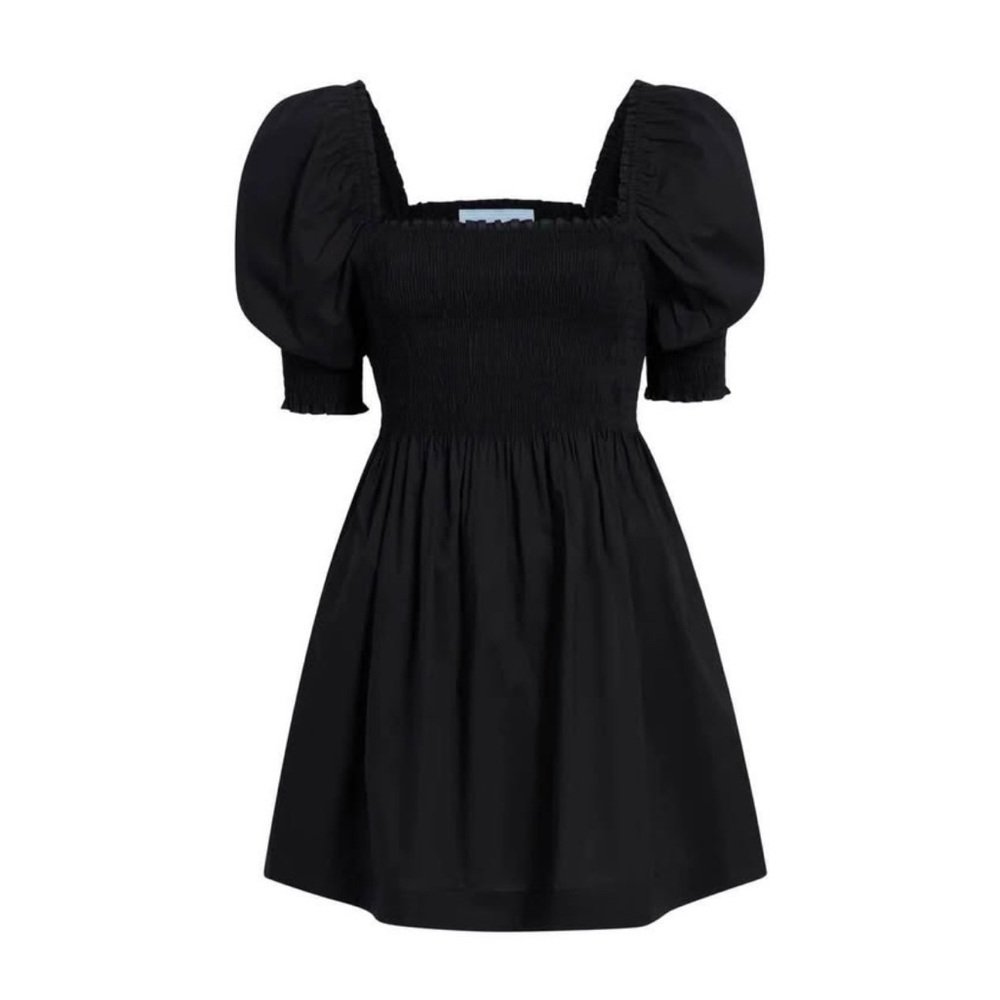 Hill House The Athena Nap Dress in Black Size Large